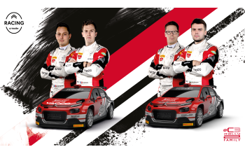 The #C3Rally2Family kicks off its season at the Rallye Monte-Carlo!