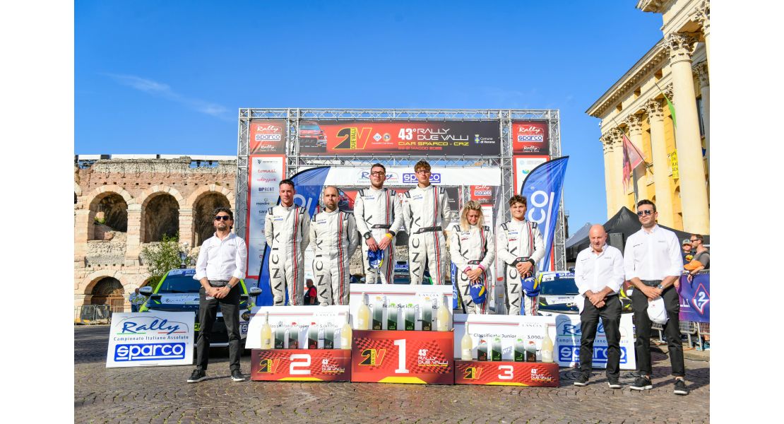 Two podium finishes for the Trofeo Lancia in an adrenaline-fueled Rally Due Valli weekend