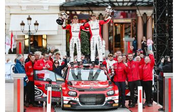 The #C3Rally2Family kicks off the 2024 season in style at Rallye Monte-Carlo!